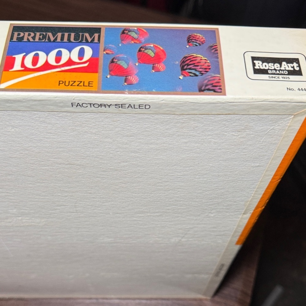 NEW! Vintage 1989 Kodacolor "Hot Air Balloons" Jigsaw Puzzle New Sealed In Box - Picture 7 of 8